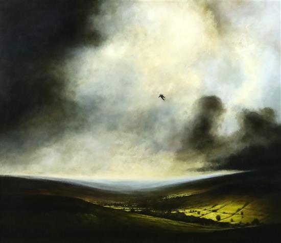 § Andrew Crocker (1962-) The Same But Different 43.25 x 51in.